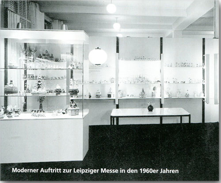 Moderner Auftritten Wendt und Kühn zur Leipziger Messe in den 1960er Jahren